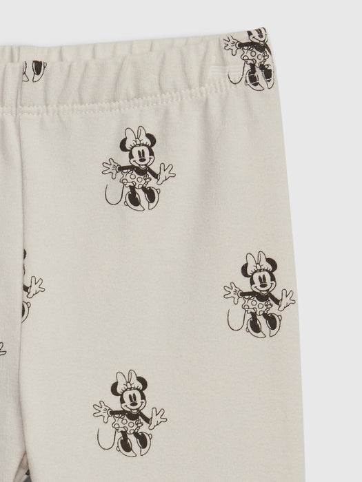 babyGap &#124 Disney Organic Cotton Mix and Match Minnie Mouse Leggings - birch beige