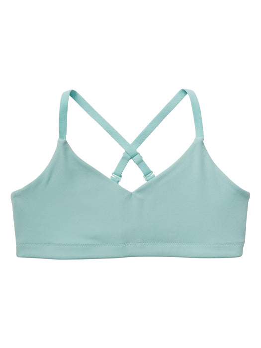 Athleta Girl Just Right Adjustable Bra - Reef Green