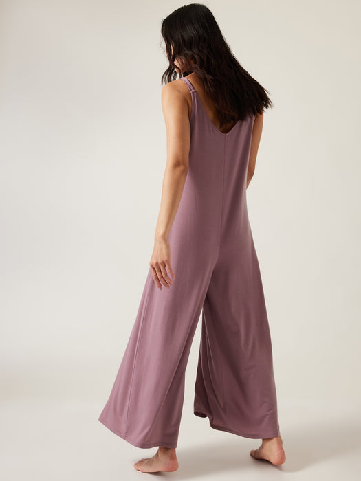 Nighttime Bliss Sleep V Neck Romper