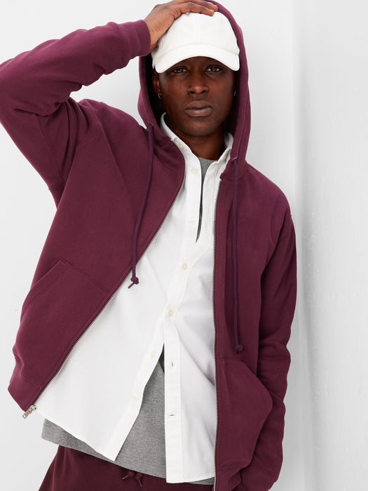 Vintage Soft Full-Zip Hoodie