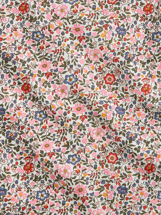 babyGap 100% Organic Cotton Floral PJ Set - ivory frost beige