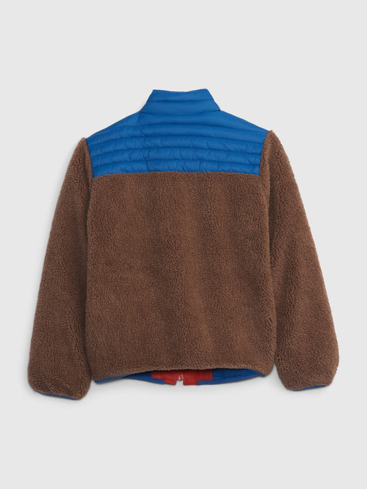 Kids Sherpa Tech Zip-Up Jacket
