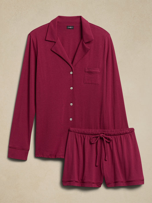Cosabella | Bellita Pajama Short Set - Ruby Red