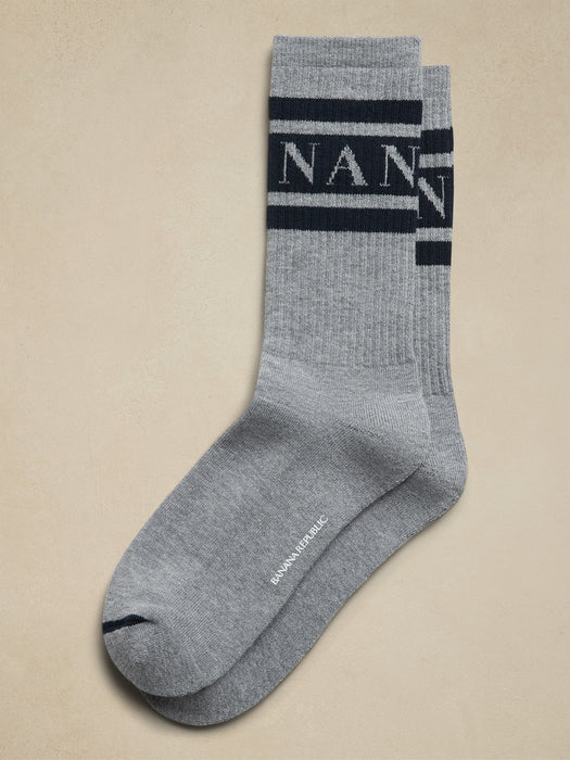 Logo Crew Sock