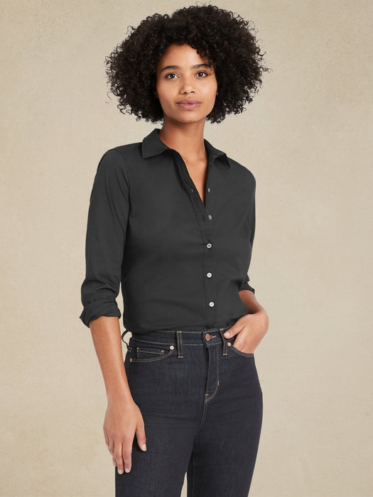 Riley Tailored Shirt - Black