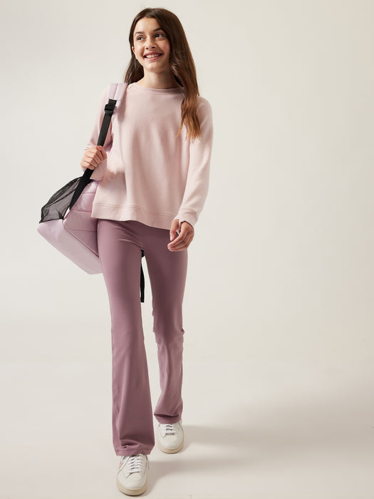 Athleta Girl Cozy Cross Your Fingers Sweatshirt