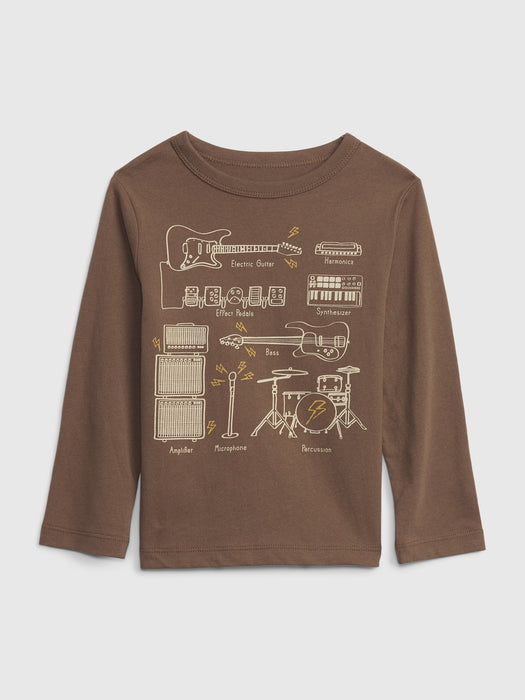 Toddler 100% Organic Cotton Mix and Match Graphic T-Shirt