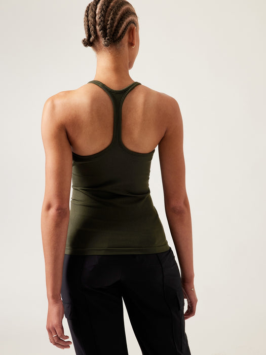 Renew Seamless Support Top - Aspen Olive