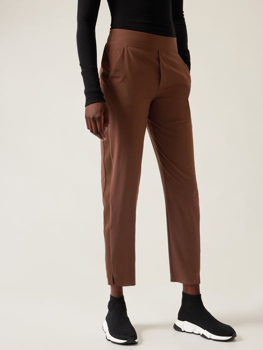 Brooklyn Ankle Pant - Mahogany