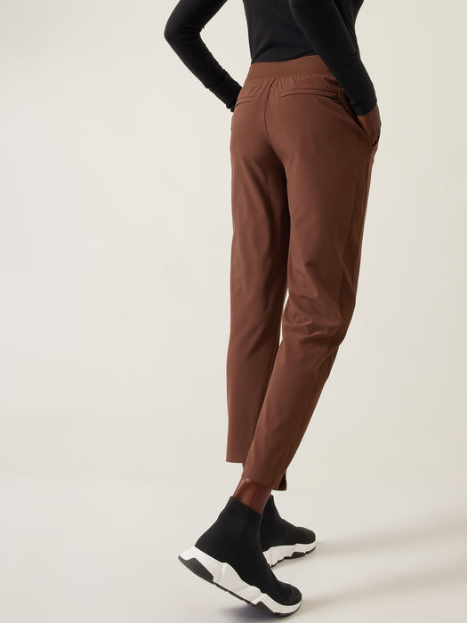 Brooklyn Ankle Pant - Mahogany