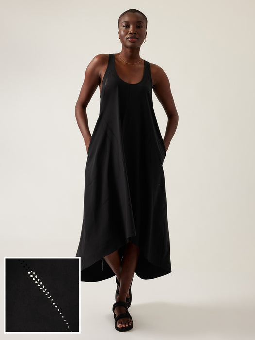 Presidio Lasercut Dress - Black