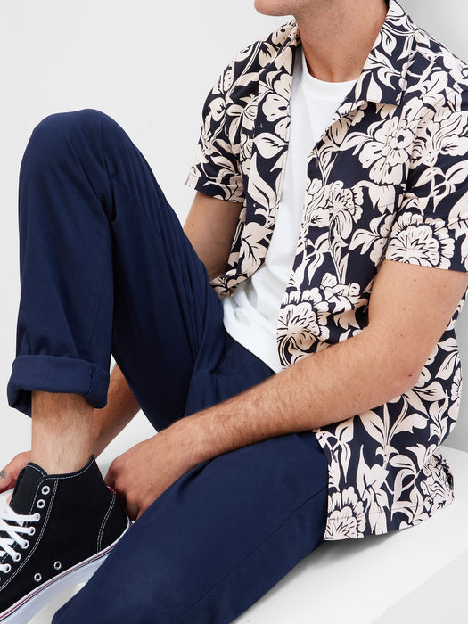 Floral Poplin Shirt