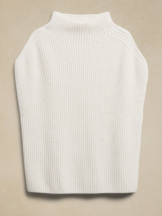 Canyon Merino-Cashmere Poncho