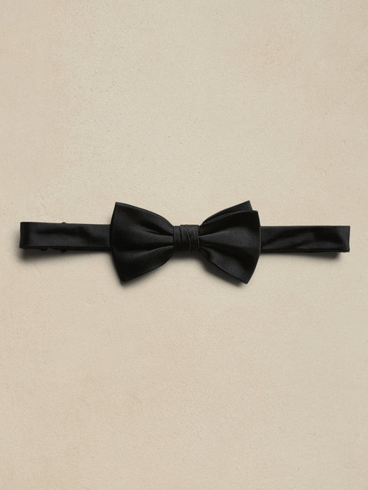 Silk Bow-Tie - Black
