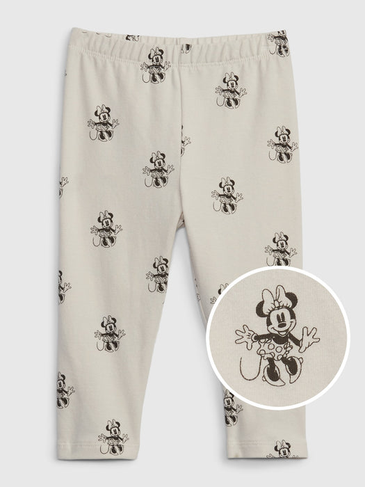 babyGap &#124 Disney Organic Cotton Mix and Match Minnie Mouse Leggings - birch beige