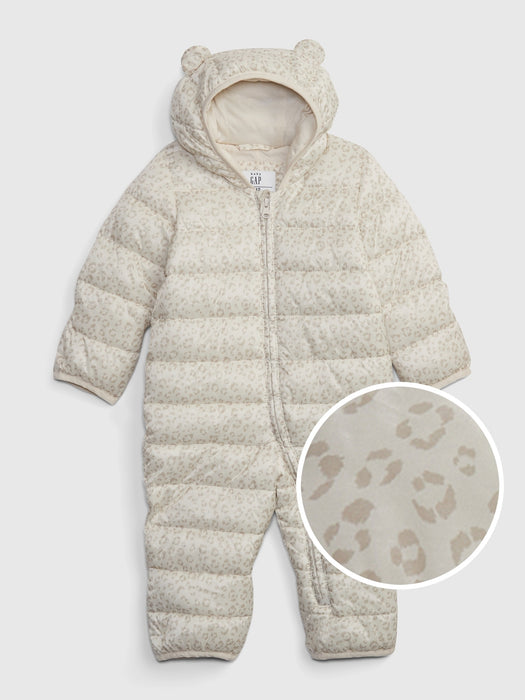 Baby 100% Recycled Lightweight Puffer One-Piece