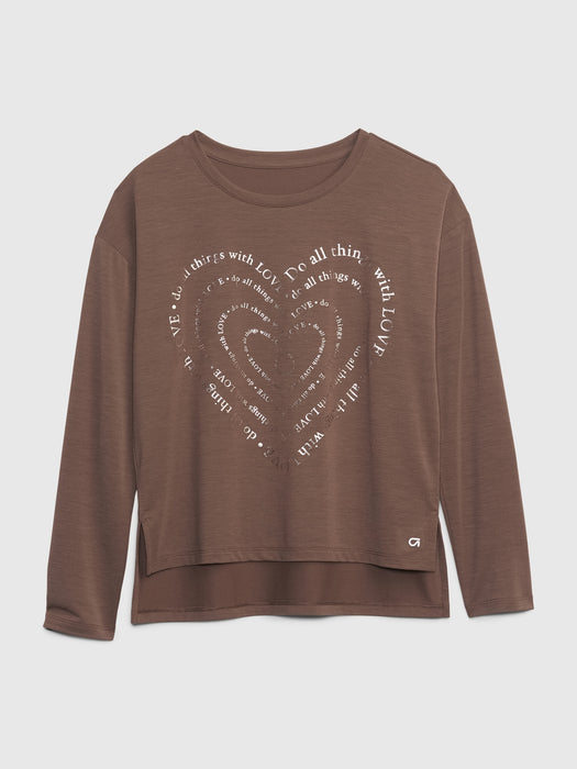 GapFit Kids Recycled Boxy Graphic T-Shirt