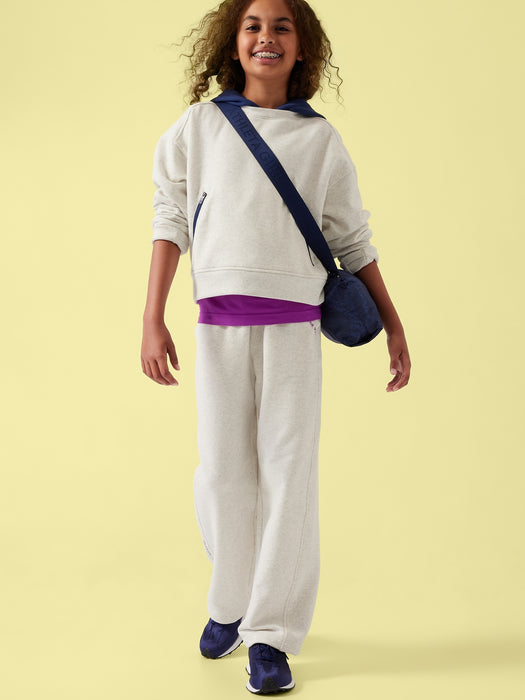 SB Oversized Midi Hoodie - Fog Grey Heather