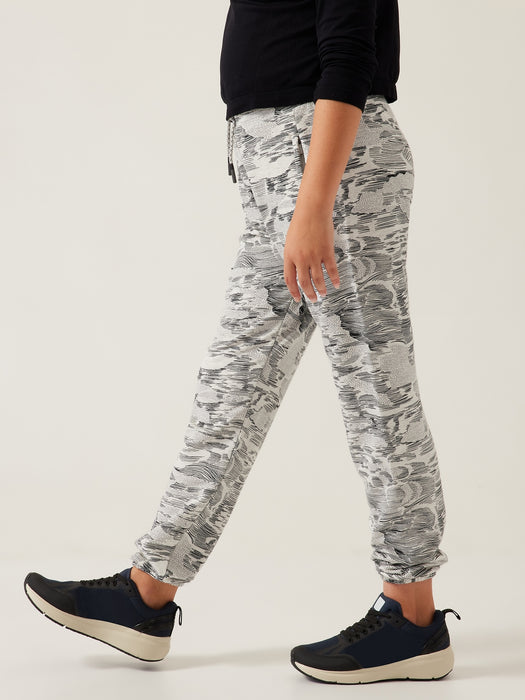 Warm Up Jogger - Kya Texture Grey