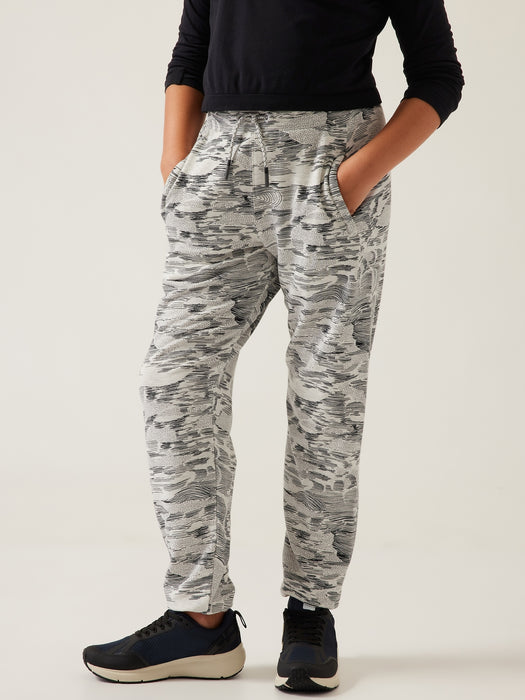 Warm Up Jogger - Kya Texture Grey