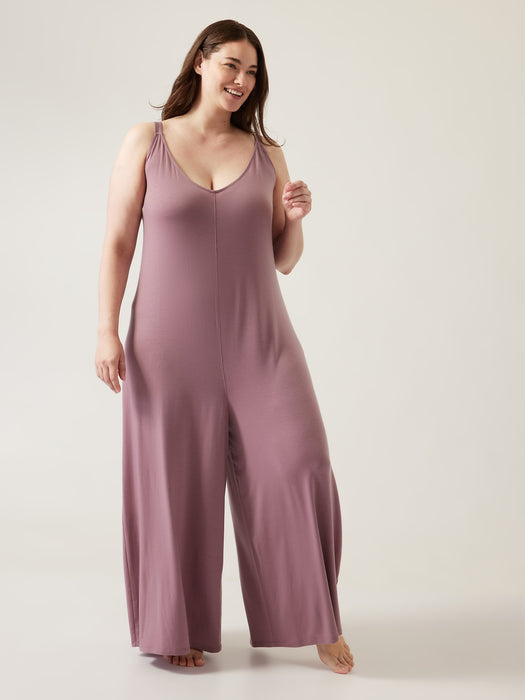 Nighttime Bliss Sleep V Neck Romper
