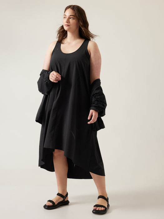 Presidio Lasercut Dress - Black