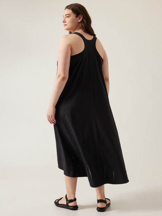 Presidio Lasercut Dress - Black