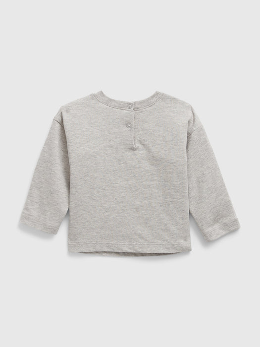 Baby 100% Organic Cotton Pocket T-Shirt (2-Pack) - new off white