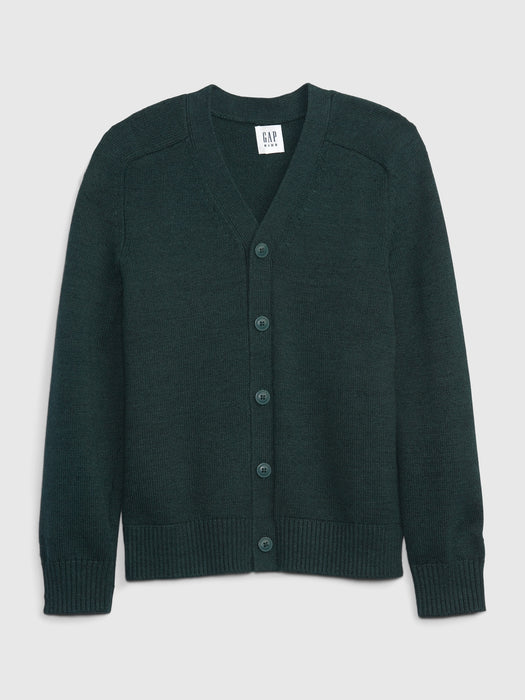 Kids V-Neck Cardigan