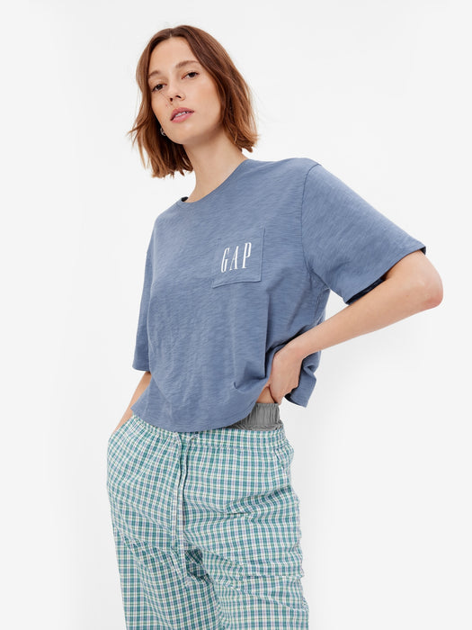 100% Organic Cotton Gen Good Logo Pocket T-Shirt