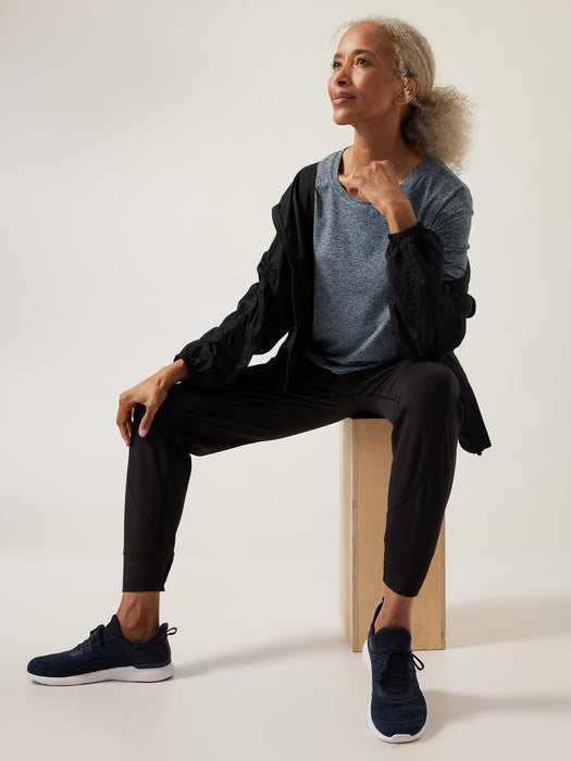 Uptempo Elevate Top - Reef Green Heather