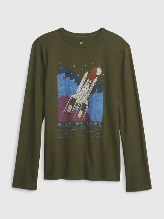 Kids 100% Organic Cotton Graphic T-Shirt