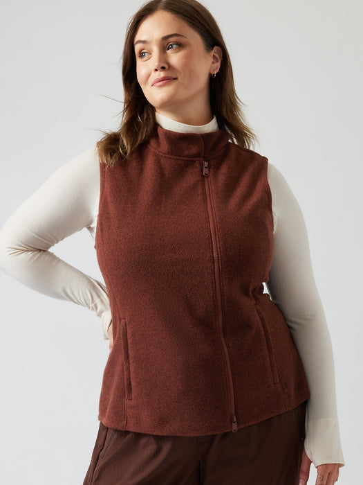 Stroll Fleece Moto Vest