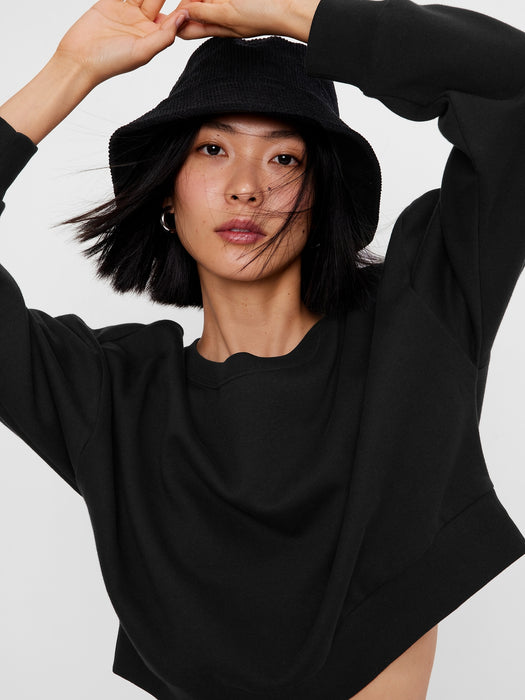 Vintage Soft Relaxed Cropped Sweatshirt