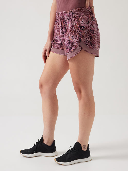 Mesh Racer Run Short 4&#34