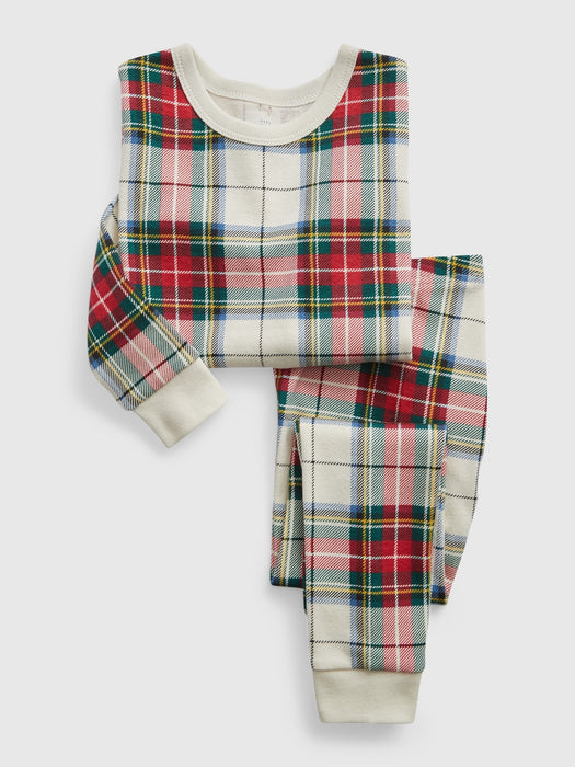 babyGap 100% Organic Cotton Plaid PJ Set - stuart plaid