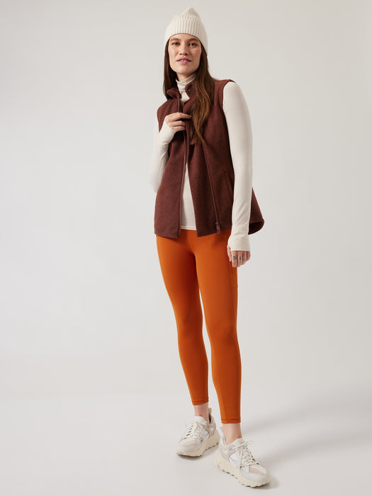 Stroll Fleece Moto Vest