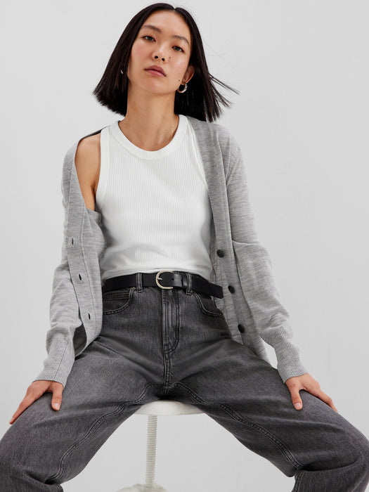 Merino Long Cardigan