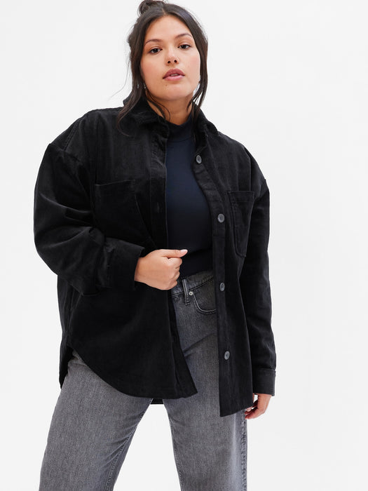 Oversized Corduroy Shirt