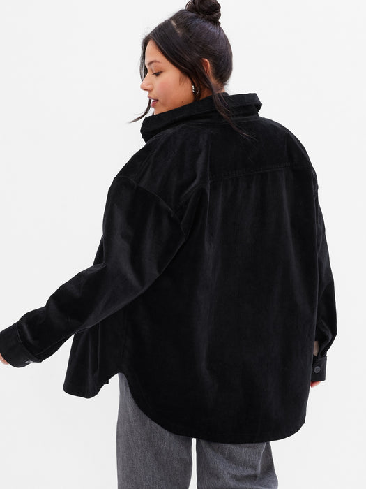 Oversized Corduroy Shirt
