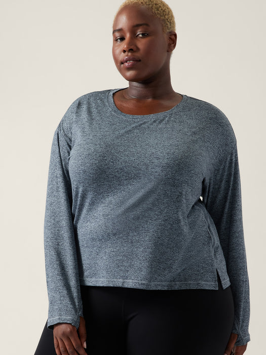 Uptempo Elevate Top - Reef Green Heather