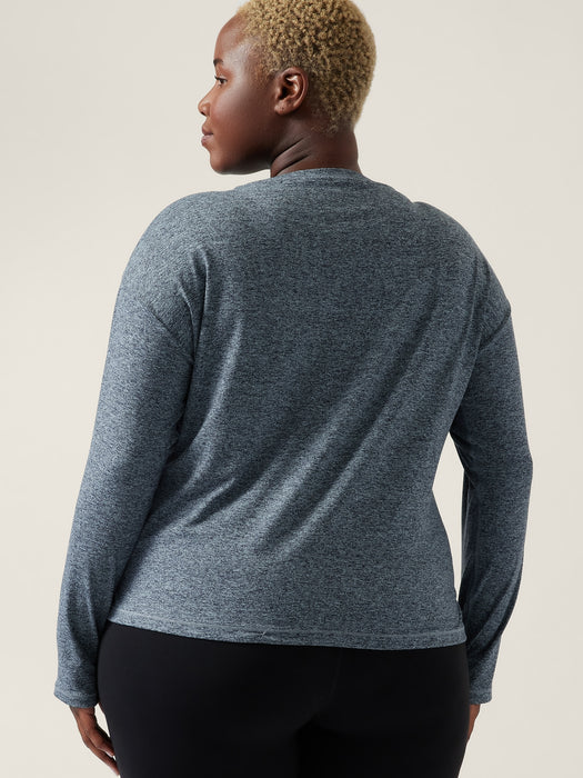 Uptempo Elevate Top - Reef Green Heather