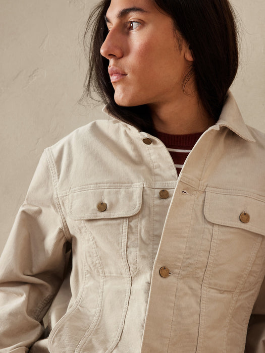 Corduroy Trucker Jacket