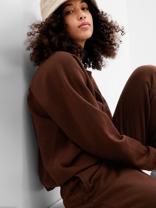 Vintage Soft Raglan Sweatshirt - warm espresso brown