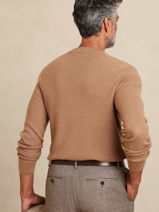 Capua Merino Henley Sweater