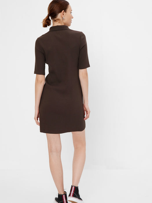 Button-Up Mini Dress