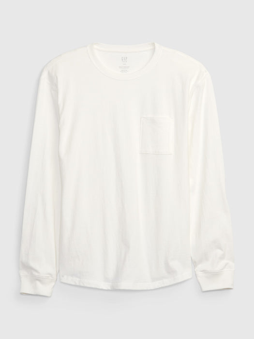 Teen 100% Organic Cotton Pocket T-Shirt