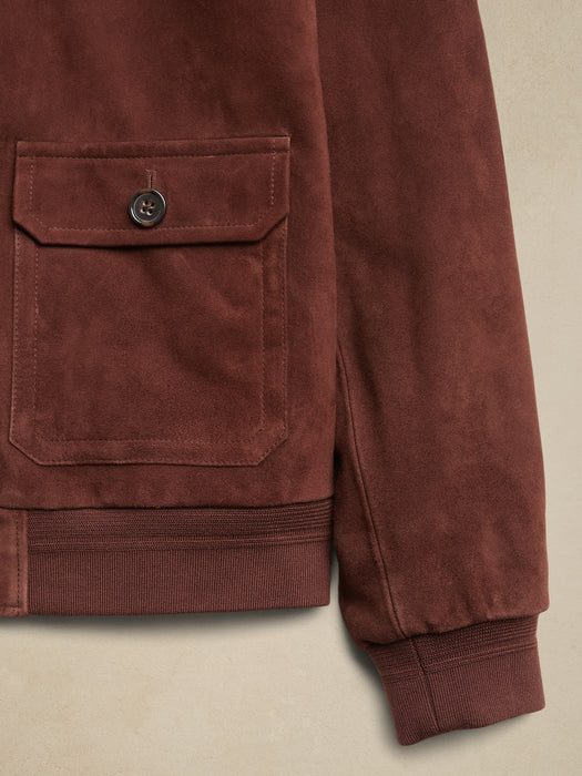 Ranger Suede Bomber Jacket