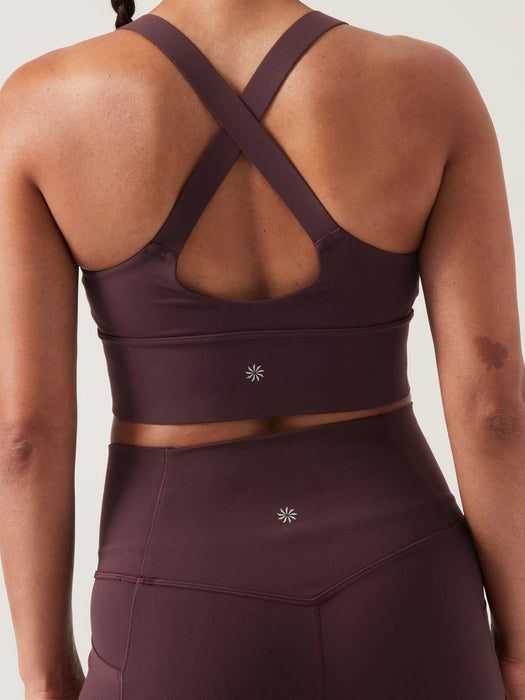 Warrior Longline Bra A&#45C - Spiced Cabernet