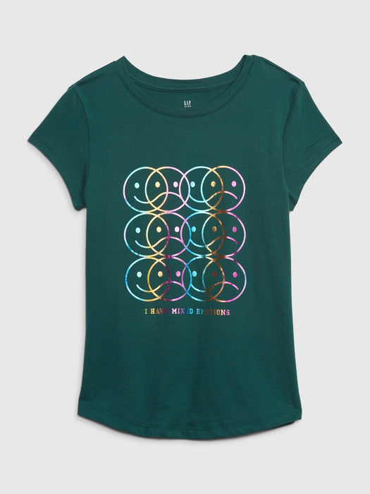 Kids 100% Organic Cotton Graphic T-Shirt